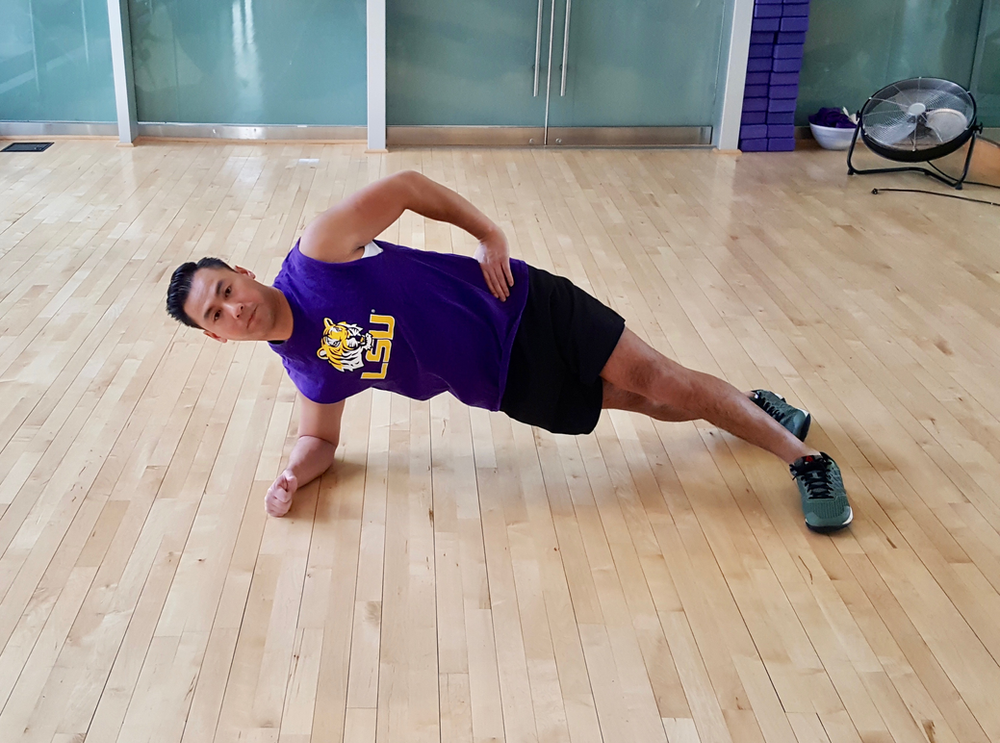 Rebuild Physiotherapy Eric Lau Side plank